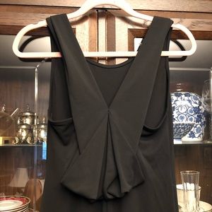 ASOS Black Maternity Dress, Origami Fold